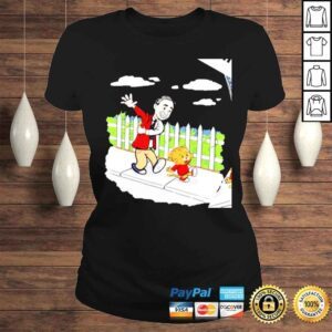 ClassicLadies My Neighbor Fred art shirt