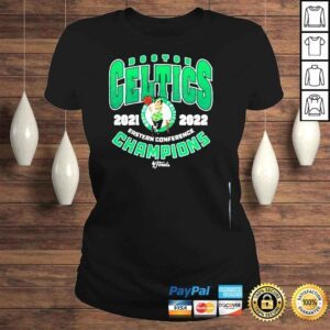 ClassicLadies NBA Boston celtics 2022 eastern conference champions trap shirt