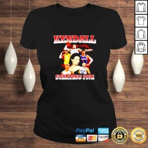 ClassicLadies NBA Kendall Jenner starting 5 shirt