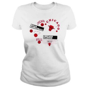 ClassicLadies NBA chicago bulls street collective shirt