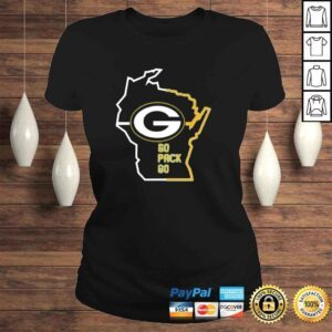 ClassicLadies NFL Green Bay Packers Go Pack Go Shirt