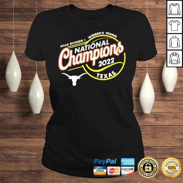 Ncaa Division I Womens Tennis National Champions Texas shirt - Image 3