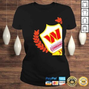 ClassicLadies New Era Womens Washington Commanders Shield logo shirt