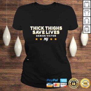 ClassicLadies New Jersey Generals Thick Thighs Save Lives shirt