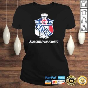 ClassicLadies New York Rangers Blueshirts Nation 2022 Stanley Cup Playoff Shirt