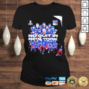 ClassicLadies New York Rangers Stanley Cup Playoffs no quit in New York 2022 shirt