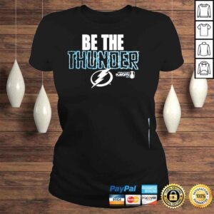 ClassicLadies Nhl tampa bay lightning be the thunder 2022 shirt