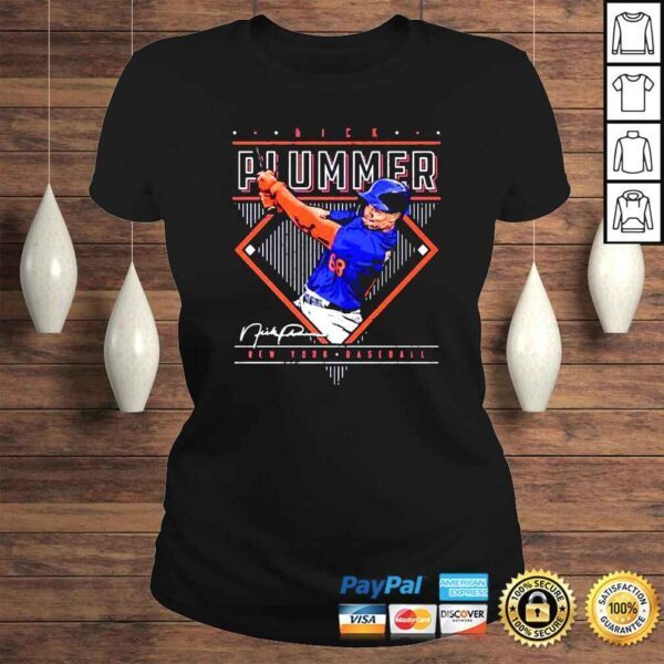 Nick Plummer New York Mets Diamond Name signature shirt - Image 3