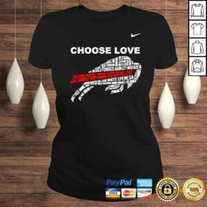 ClassicLadies Nike Buffalo Bills choose love shirt