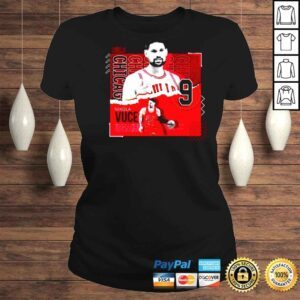 ClassicLadies Nikola Vucevic Basketball Paper Poster Bulls Shirt