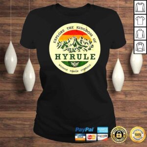 ClassicLadies Nintendo Legend of Zelda Explore Hyrule shirt