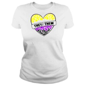 ClassicLadies Non bianry pride pride month lgbtq support shirt