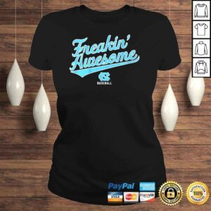 ClassicLadies North Carolina Baseball Freakin Awesome Shirt 1