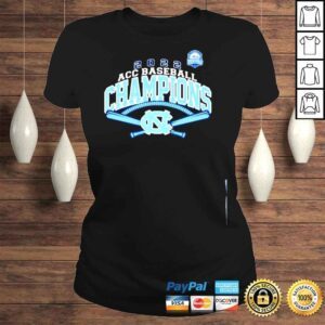 ClassicLadies North carolina tar heels 2022 acc baseball champions shirt