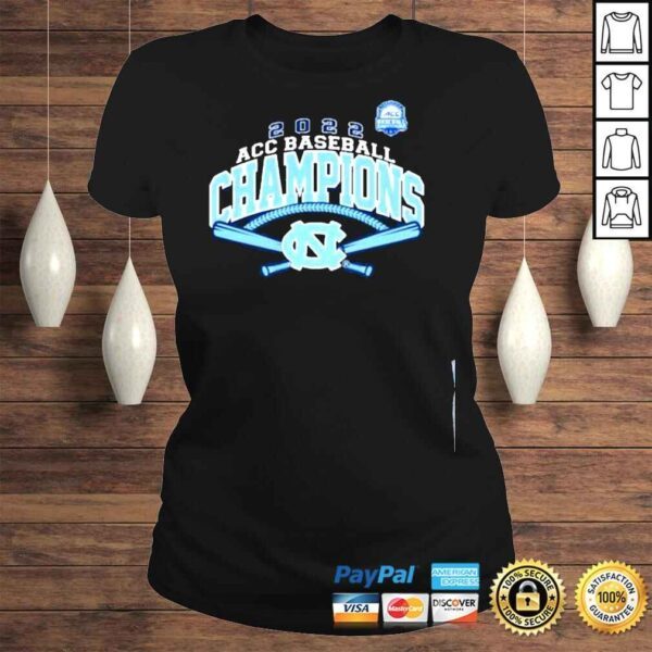 North carolina tar heels 2022 acc baseball champions shirt - Image 3