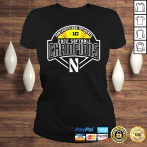 ClassicLadies Northwestern Wildcats 2022 Softball Big Ten Regular Season Champions Shirt