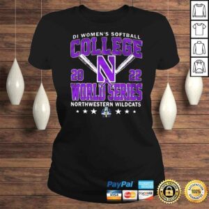 ClassicLadies Northwestern Wildcats D1 Softball Womens College World Series shirt