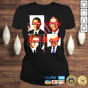 ClassicLadies Obama Donald Trump Conspira Merch War Criminals Shirt