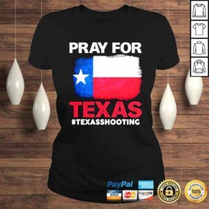 ClassicLadies Offical Pray for Texas school shooting uvalde strong shirt