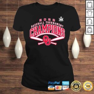 ClassicLadies Oklahoma Sooners 2022 Baseball Tournament Champions Championship shirt