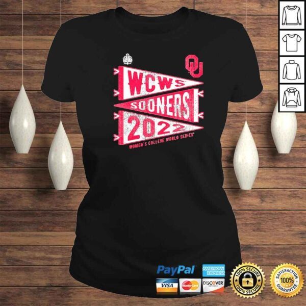 Oklahoma Sooners 2022 NCAA Softball Womens College World Series TShirt - Image 3