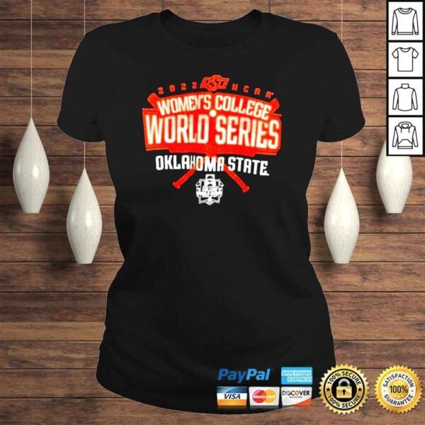 Oklahoma State 2022 NCAA Softball Women’s College World Series Shirt - Image 3