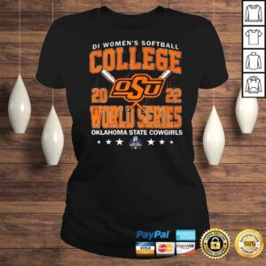 ClassicLadies Oklahoma State Cowgirls D1 Softball Womens College World Series shirt