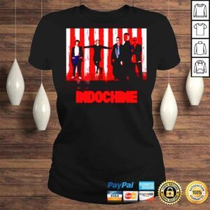 ClassicLadies On Stage Indochine Rock Band Vintage TShirt