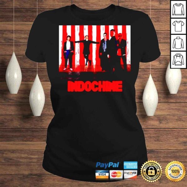 On Stage Indochine Rock Band Vintage TShirt - Image 3