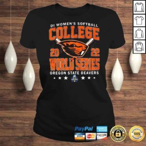 ClassicLadies Oregon State Beavers D1 Softball Womens College World Series shirt