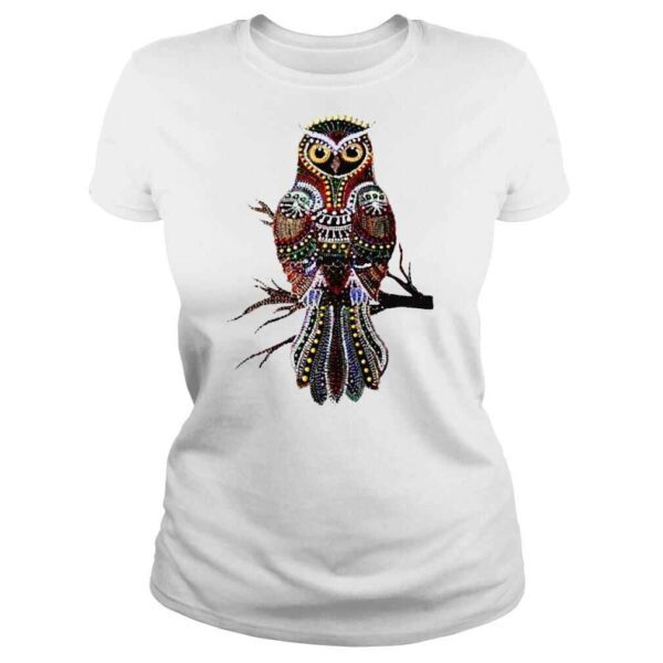 Owl art shirt - Image 3