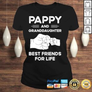 ClassicLadies Pappy and granddaughter best friends for life matching shirt