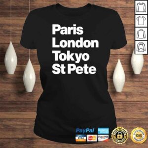 ClassicLadies Paris London Tokyo St Pete TShirt