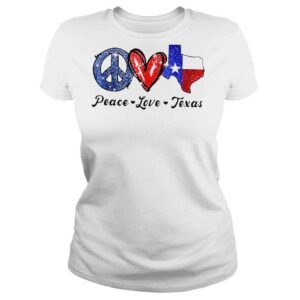 ClassicLadies Peace love Texas uvalde Texas strong pray shirt