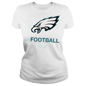 ClassicLadies Philadelphia eagles infographic NFL shirt