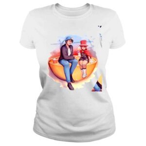 ClassicLadies Phoenix and Trucy cartoon shirt