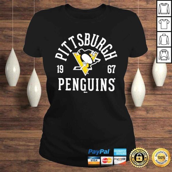 Pittsburgh Penguins Majestic Threads Softhand Muscle Shirt - Image 3