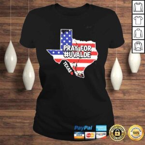 ClassicLadies Pray for uvalde protect kids not gun enough is enough gun shooting shirt