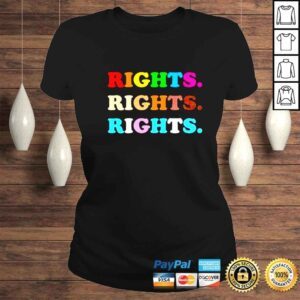 ClassicLadies Pride Rights BLM LGBT shirt