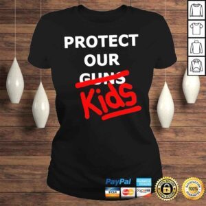 ClassicLadies Protect kids not guns support pray for uvalde shirt