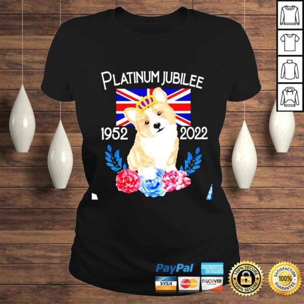 Queen Elizabeth’s Platinum Jubilee Party Outfit 19522022 Union Jack Flag Corgi shirt - Image 3