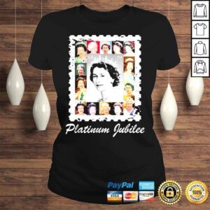 ClassicLadies Queen elizabeths platinum jubilee 70 years celebration 2022 shirt