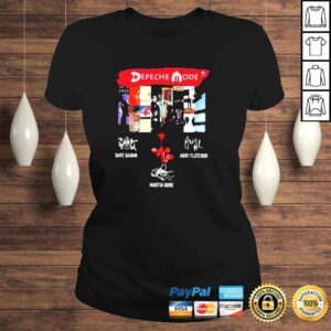 ClassicLadies RIP Andy Fletcher 1961 2022 Depeche Mode TShirt