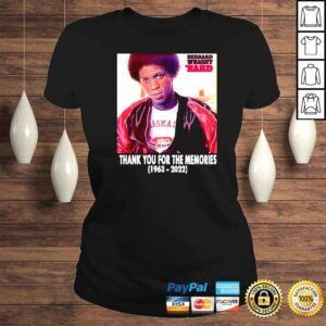 ClassicLadies RIP Bernard Wright 1963 2022 Thank You For The Memories TShirt