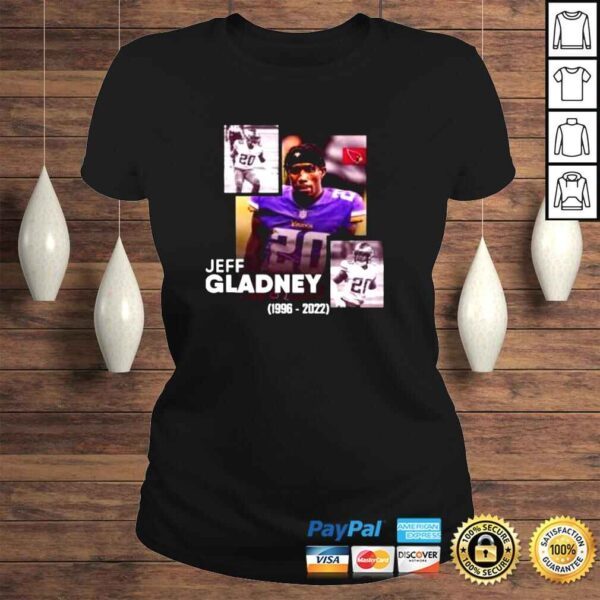 RIP Jeff Gladney 1996 2022 Thank You For The Memories Shirt - Image 3