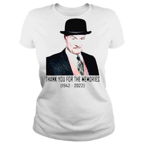 RIP Kenneth Welsh 1942 2022 Thank You For The Memories T Shirt - Image 3