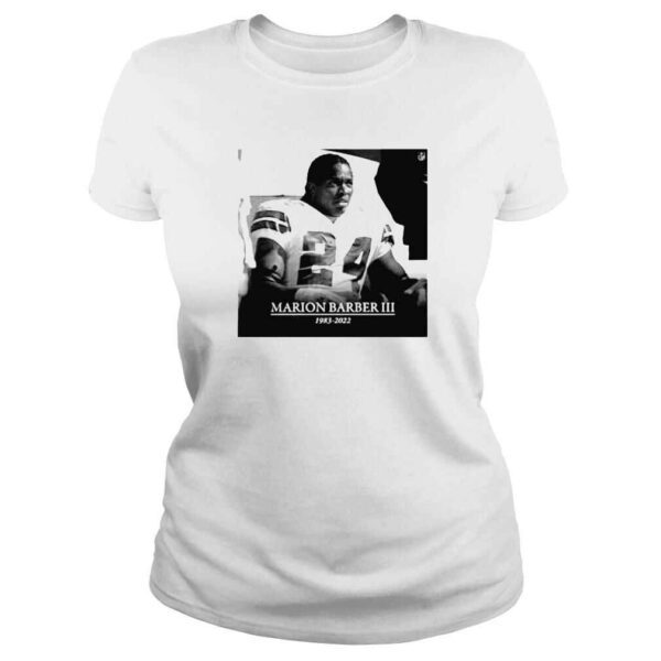 RIP Marion Barber III 19832022 Tshirt - Image 3