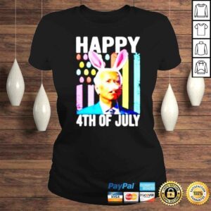 ClassicLadies Rabbit Joe Biden 4th Of July shirt