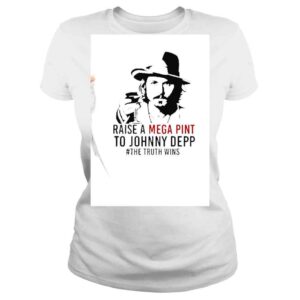 ClassicLadies Raise a Mega Pint to Johnny Depp Shirt