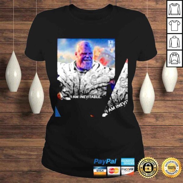 Real Madrid Thanos I am inevitable shirt - Image 3